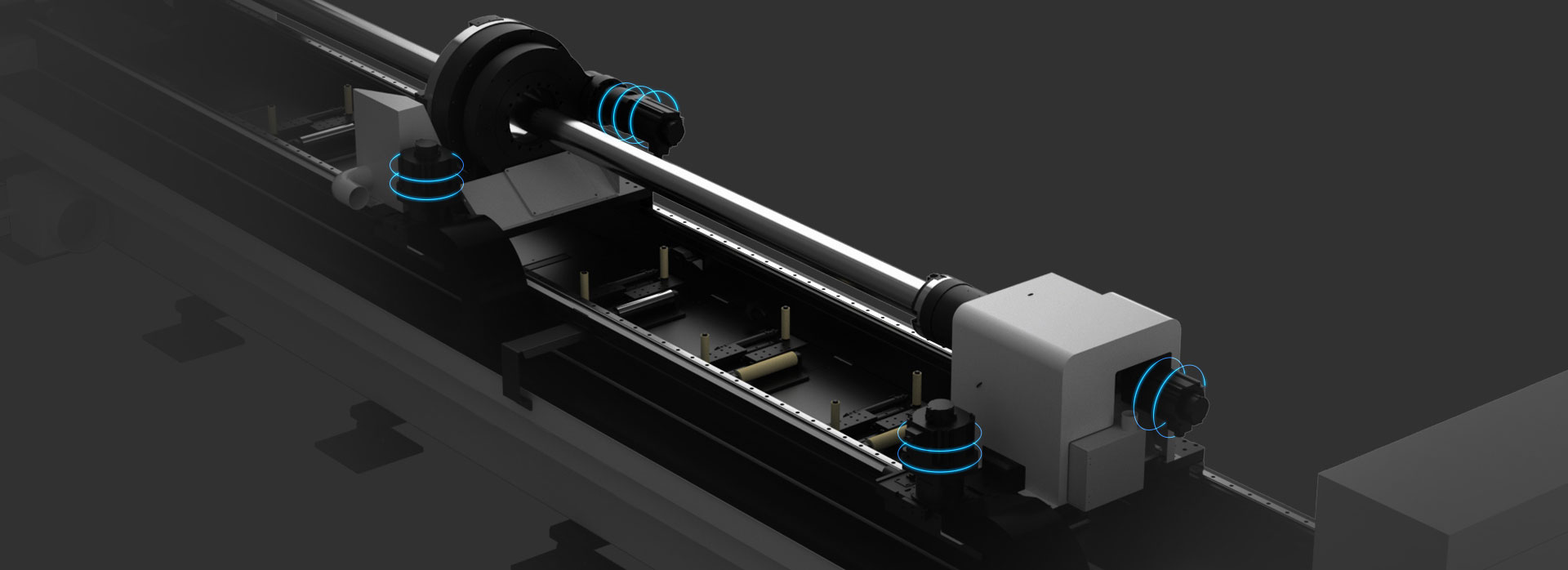 GS-HG Series 三卡盤切管機(jī)-自動(dòng)校正小管材