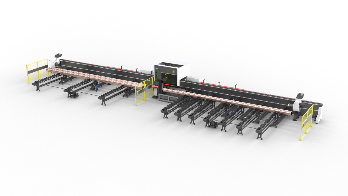 ?? 三卡盤重型激光管材切割機(jī)