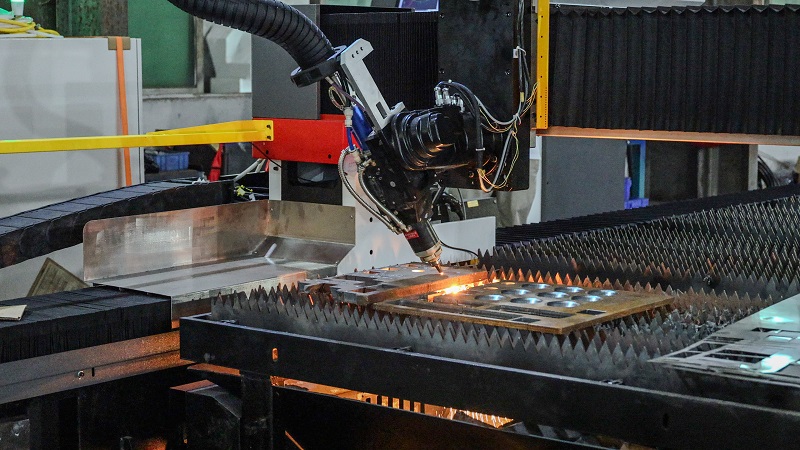 大幅面單平臺板材切割機(jī)，大型工件一刀成型